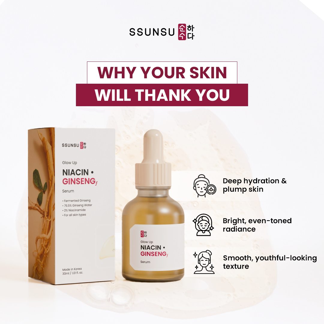 Korean Niacin·Ginseng Serum – 30ml