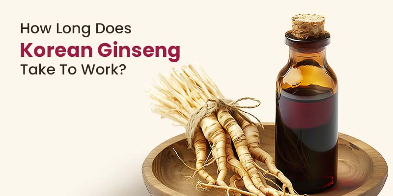How Long Does Korean Red Ginseng Take to Work?