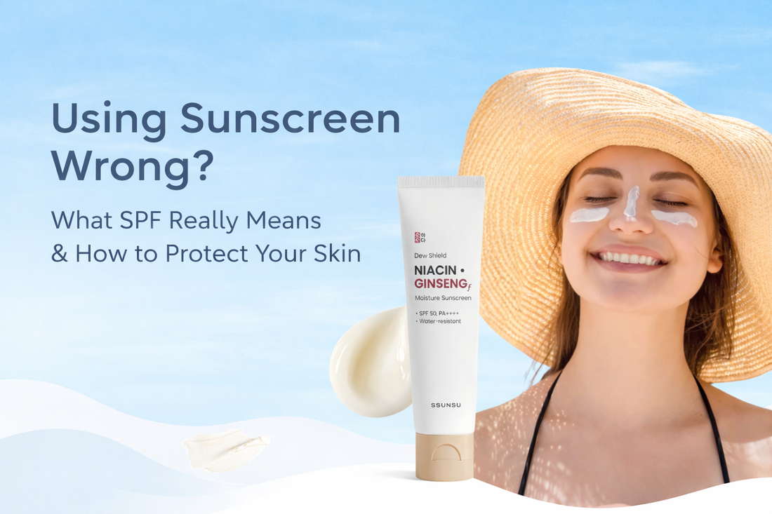 using sunscreen wrong?