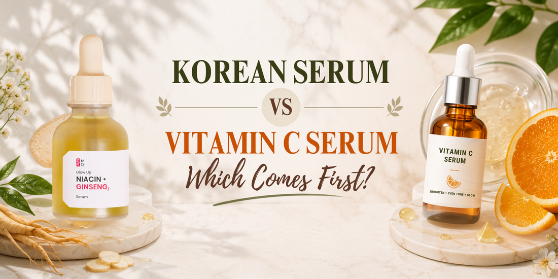 Korean Serum vs Vitamin C Serum: Which Comes First?