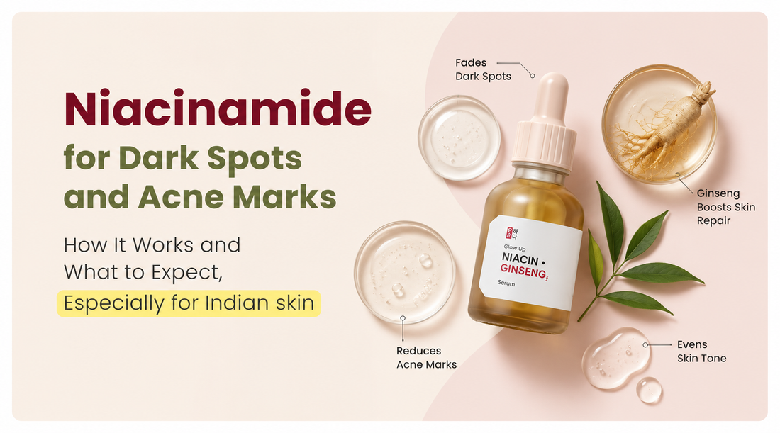 Niacinamide for Dark Spots and Acne Marks: How It Works and What to Expect, Especially for Indian skin
