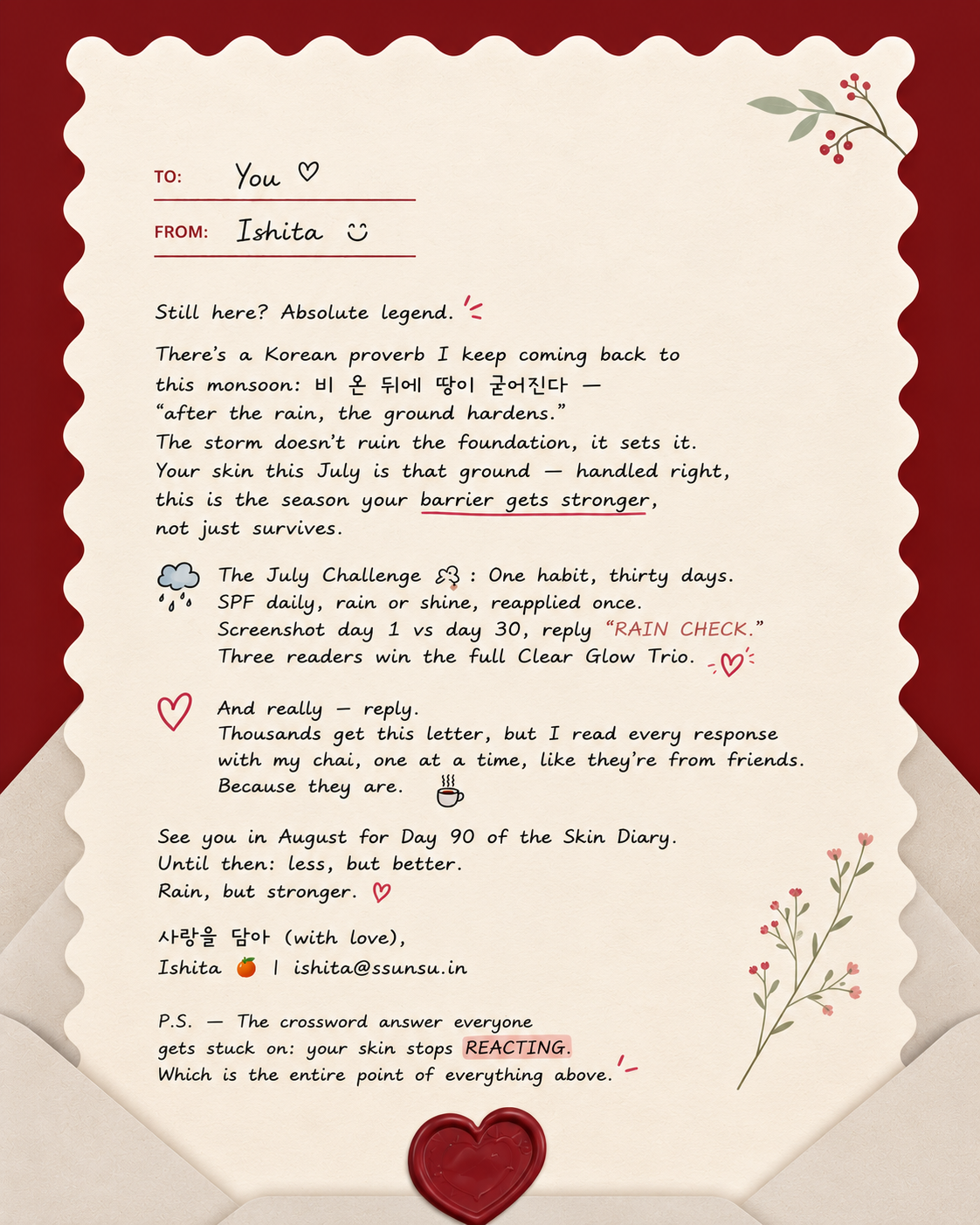 Closing Letter