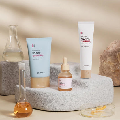 Glow Shield Essentials – Korean Glow Rituals (3-Step Routine with SPF 50)