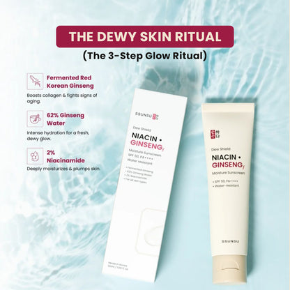 THE DEWY SKIN RITUAL (The 3-Step Glow Ritual)