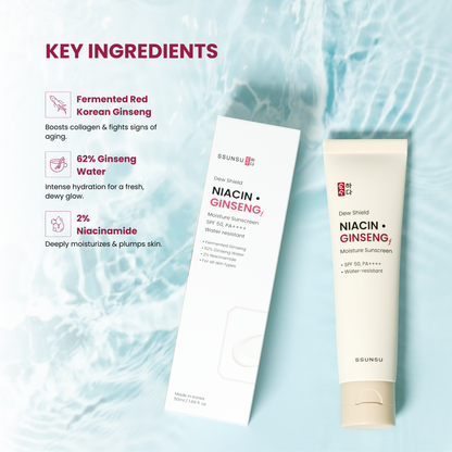 Niacin Ginseng Moisture Sunscreen