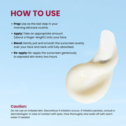 Niacin Ginseng Moisture Sunscreen