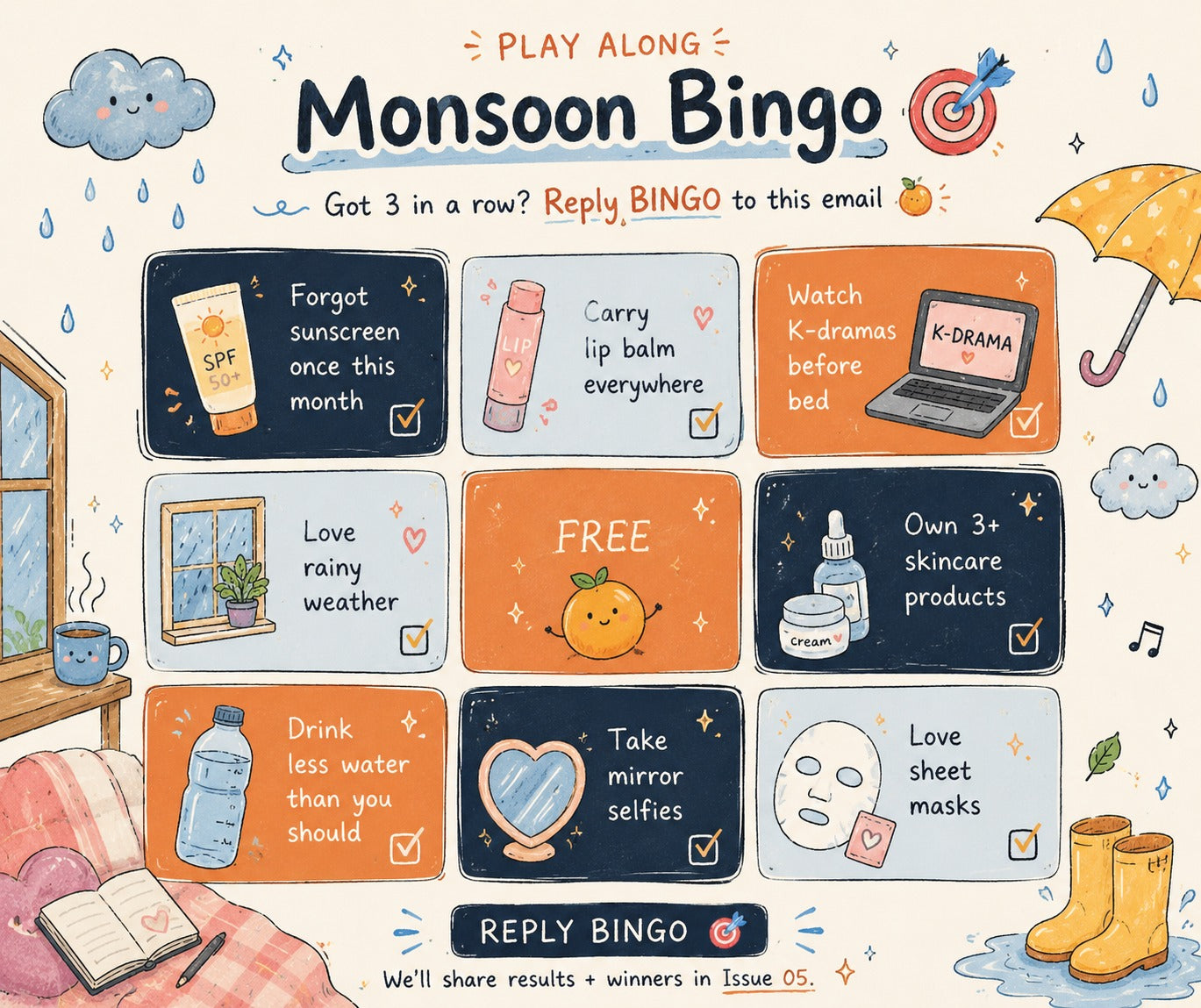 Monsoon Bingo