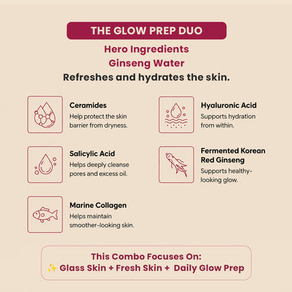 THE GLOW PREP DUO