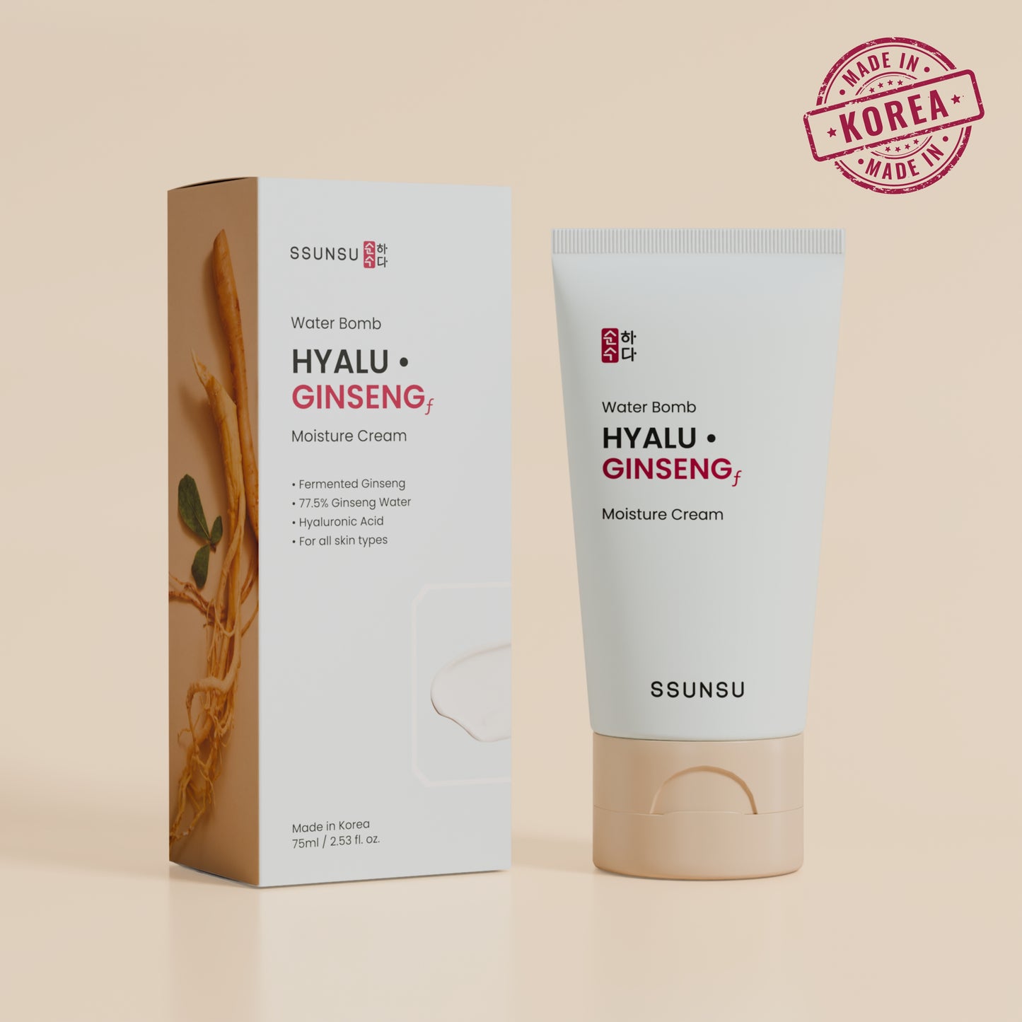 Hyalu Ginseng Moisture Cream