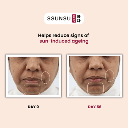 Niacin·Ginseng Moisture Sunscreen | Korean Sunscreen SPF 50 PA++++