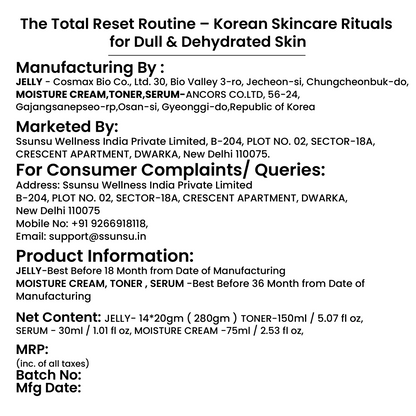 The Total Reset Routine – Korean Skincare Rituals for Dull & Dehydrated Skin
