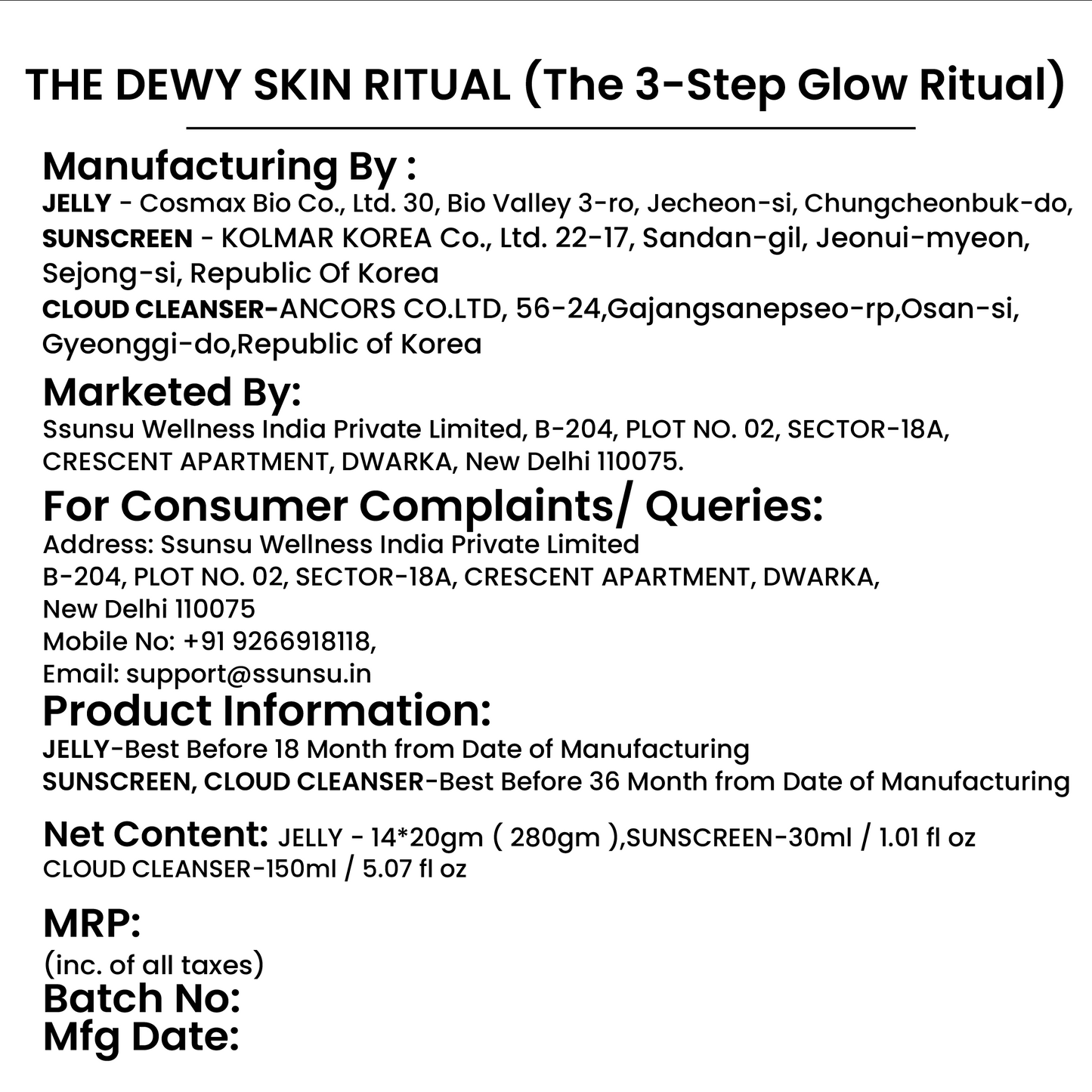 THE DEWY SKIN RITUAL (The 3-Step Glow Ritual)