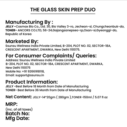 THE GLASS SKIN PREP DUO