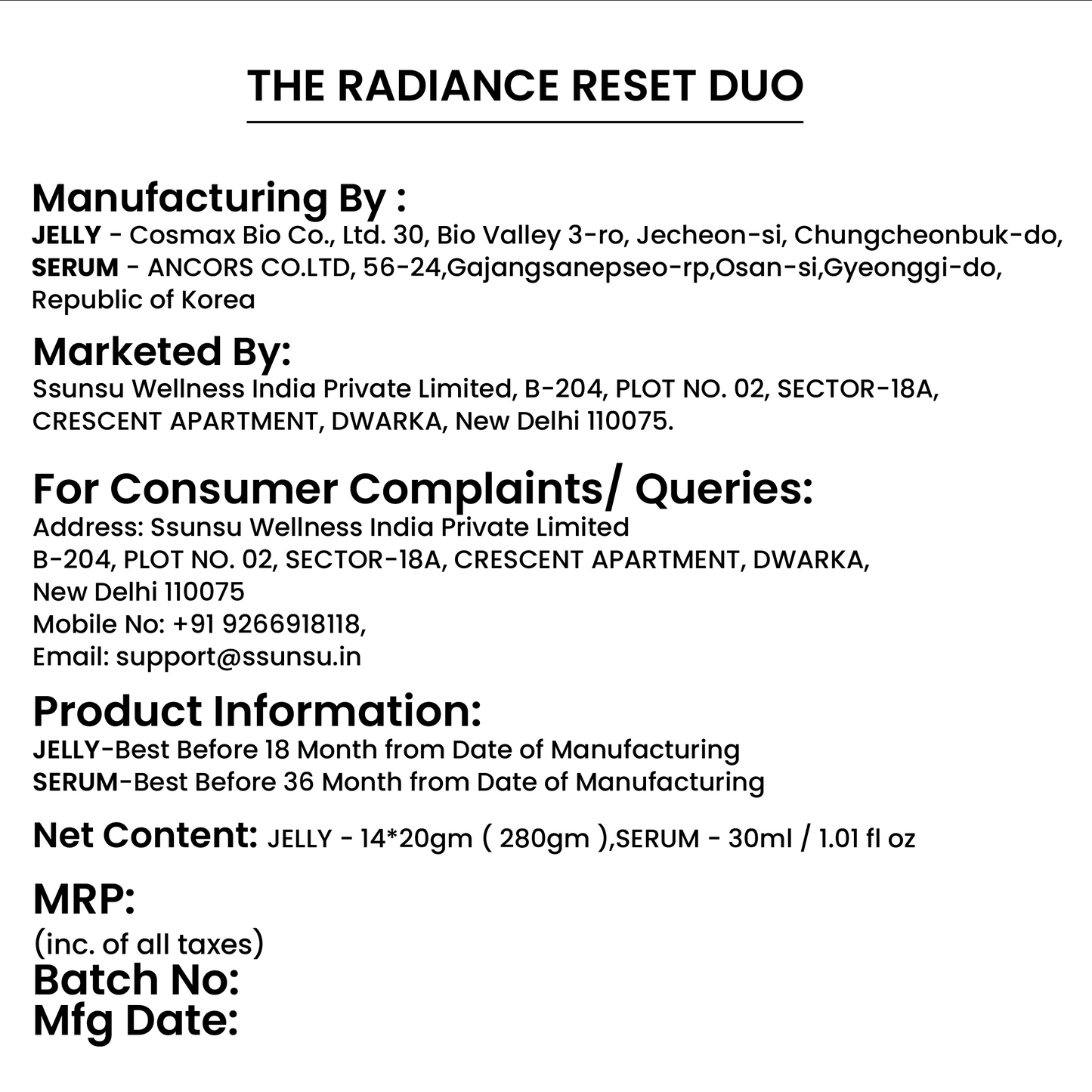 THE RADIANCE RESET DUO