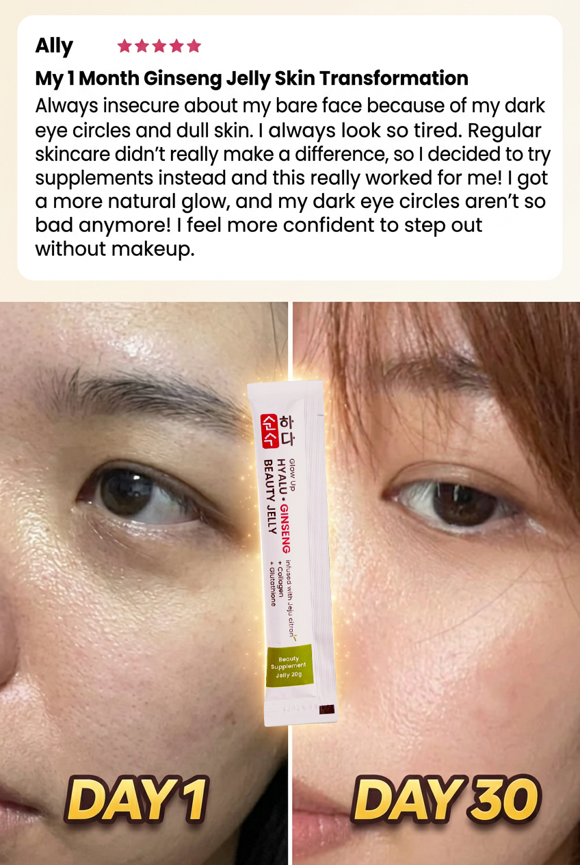 Glow Gang Member Before and After — Day 1 to Day 30
