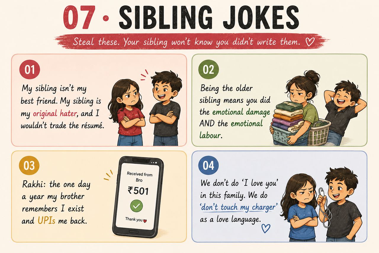 Sibling Jokes