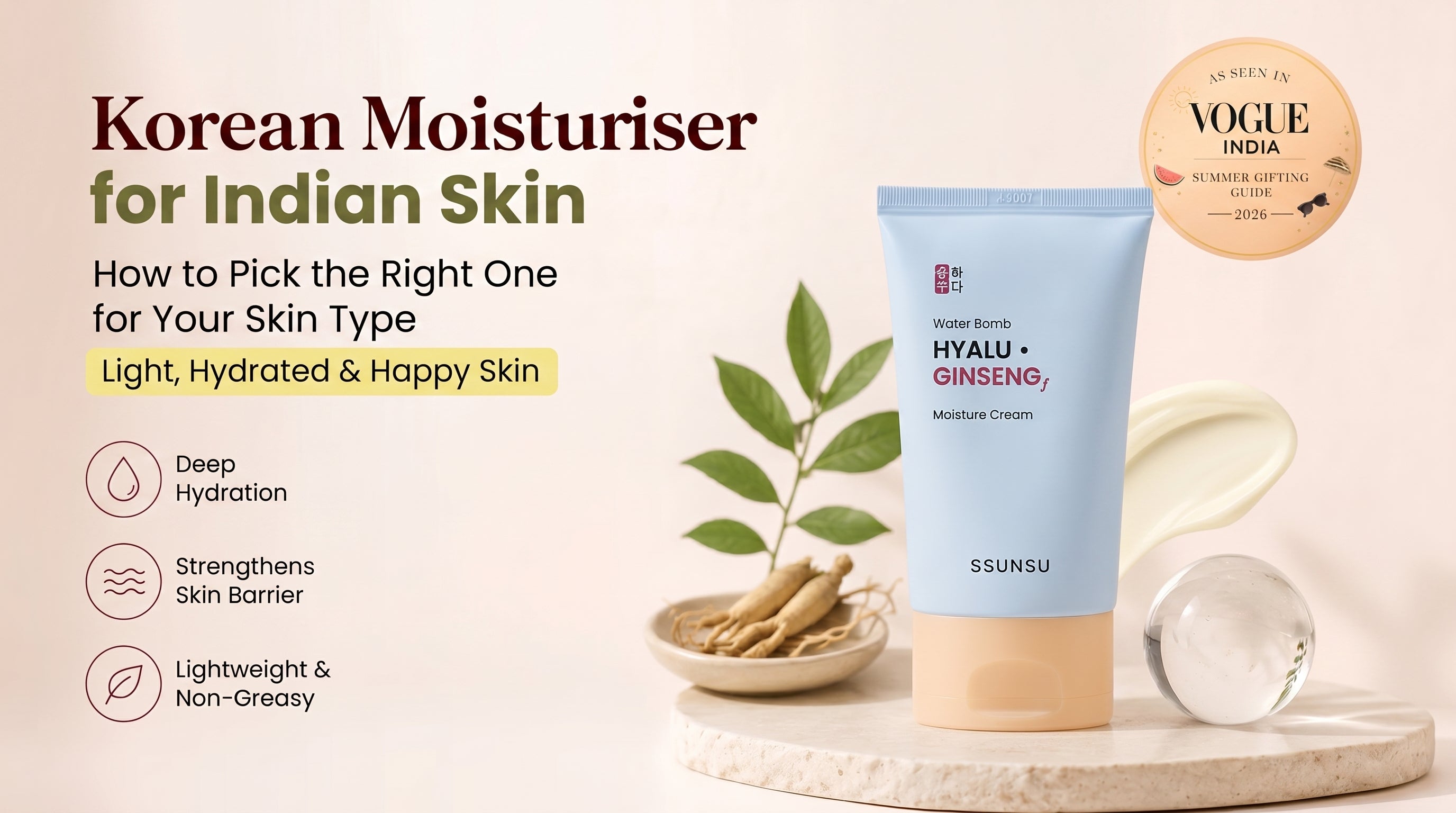 The Korean Moisturiser Edit
